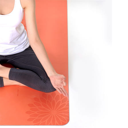 เสื่อโยคะ EASYOGA รุ่น BREATHIN' SPACE PRO MAT สีส้ม_5
